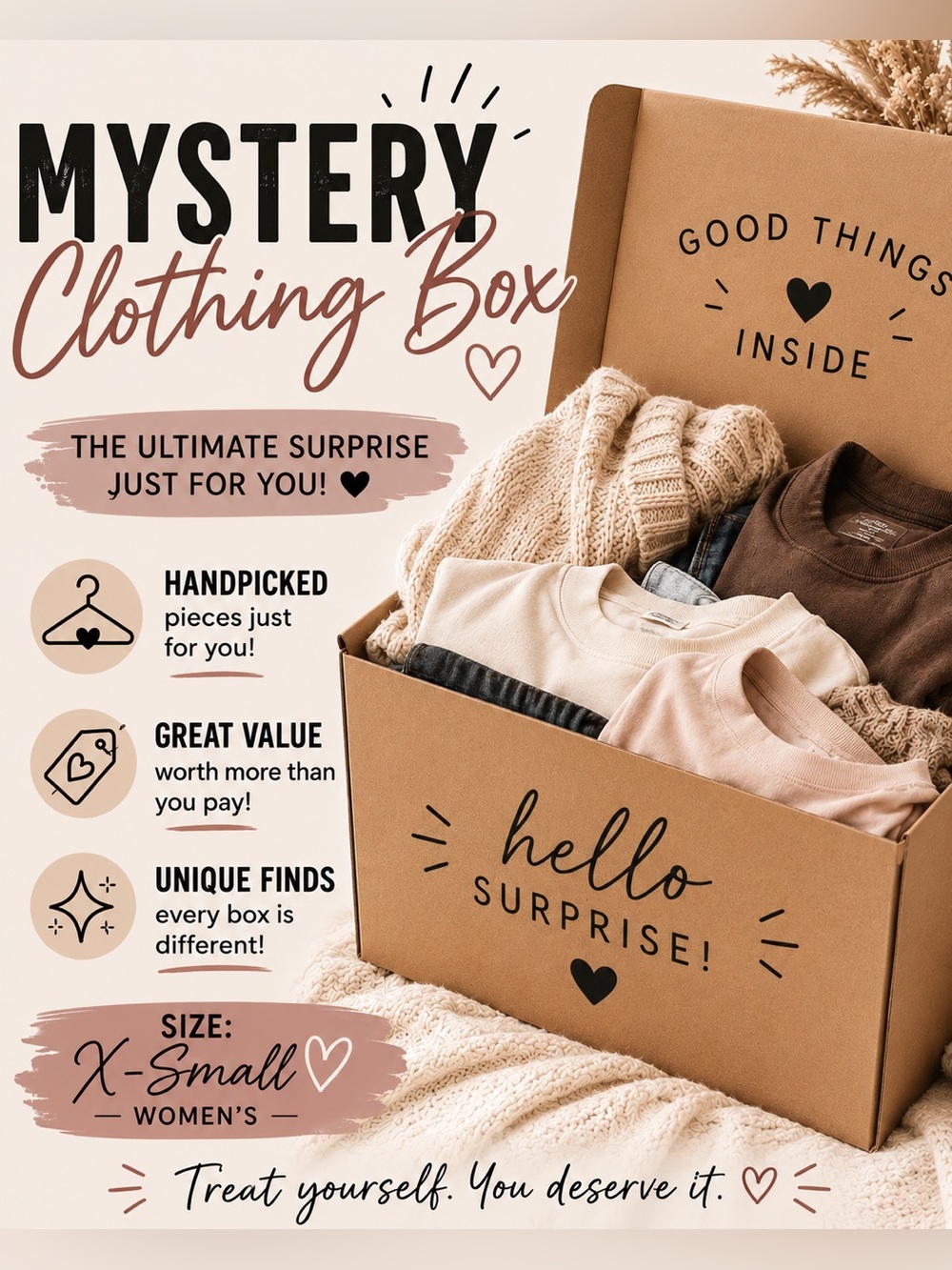 💖Mystery High-End Clothing Box 5-10 Pieces✨ Abercrombie Le Chateau VS + More